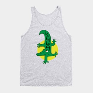 Yoga crocodile Tank Top